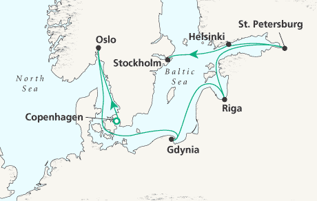 Croisieres De Luxe - Copenhagen Stockholm