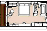 Regent Cruceros Chambre Suite Deluxe Ocean